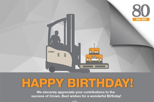 庆祝 Crown-科朗设备公司成立80周年