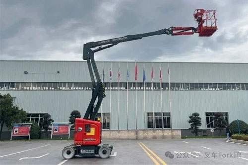 狭窄空间作业新星｜星邦超窄型电动曲臂重磅登场