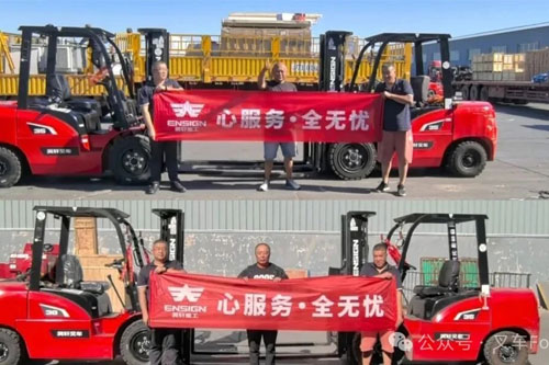 心服务·全无忧｜英轩叉车服务万里行驰骋内蒙 助推仓储转运效能进阶！
