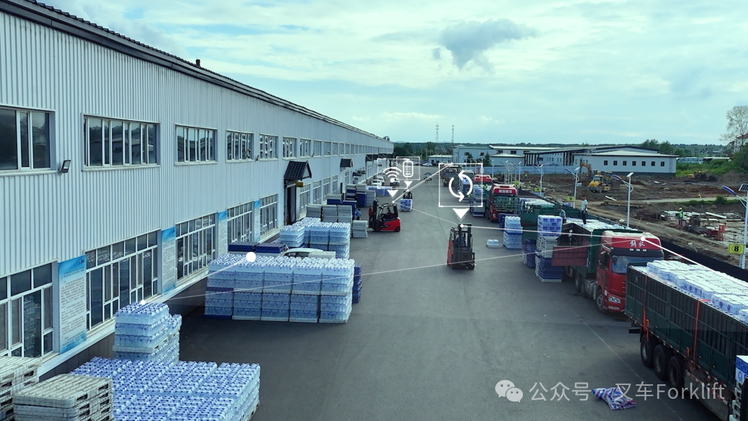 守护长白山水源地的“绿色搬运”，林德电动平衡重叉车助力泉阳泉饮品高效流转