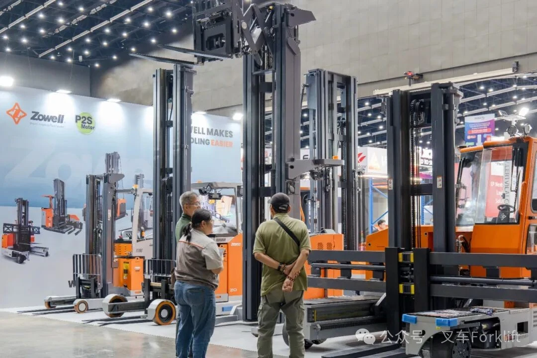 卓一智能叉车LogiMAT东南亚物流展完美收官，七款热门车型实力圈粉！