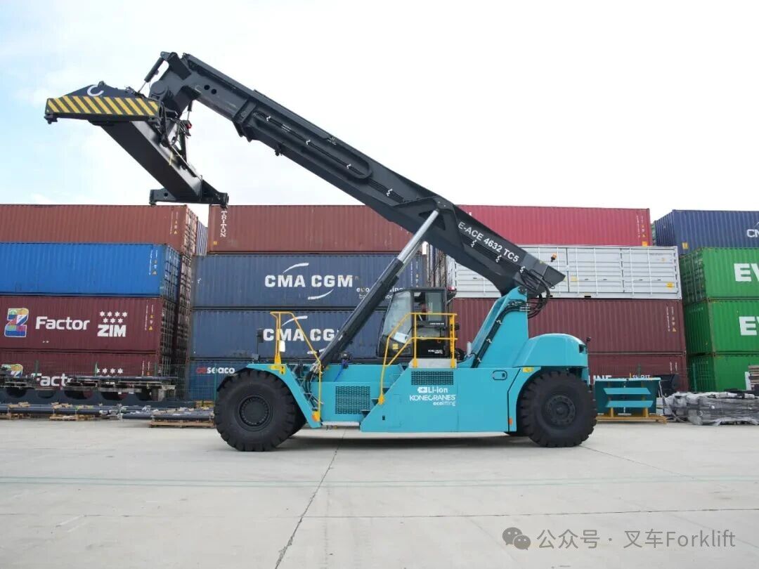 升级电动产品矩阵，科尼全新电动正面吊重磅发布！