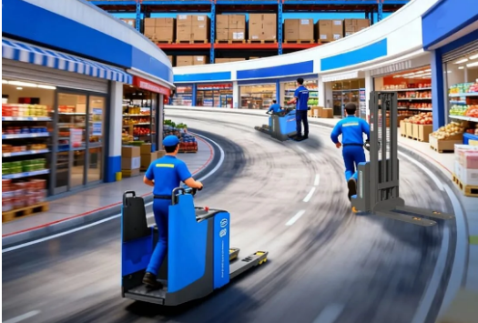 “妥妥C位”，比亚迪托盘搬运车不负所“托”！