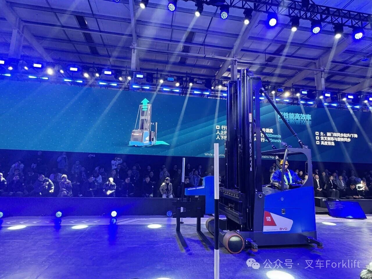 窄巷穿行，高仓稳取——比亚迪三向系列再创无限搬运可能！