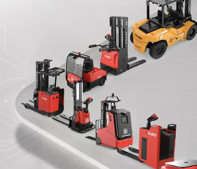 中力10吨高压锂电重载狂飙！多款机器人重磅上新！