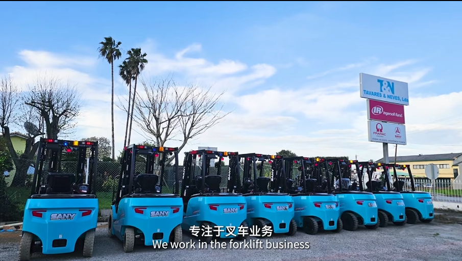 从业50年的葡萄牙叉车经销商力荐！三一电动叉车凭什么征服欧洲市场？