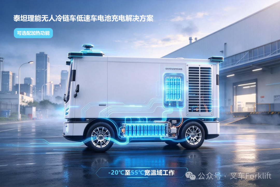 泰坦理能 | 破局低温，智冷未来：冷链无人车的能源心脏已就位