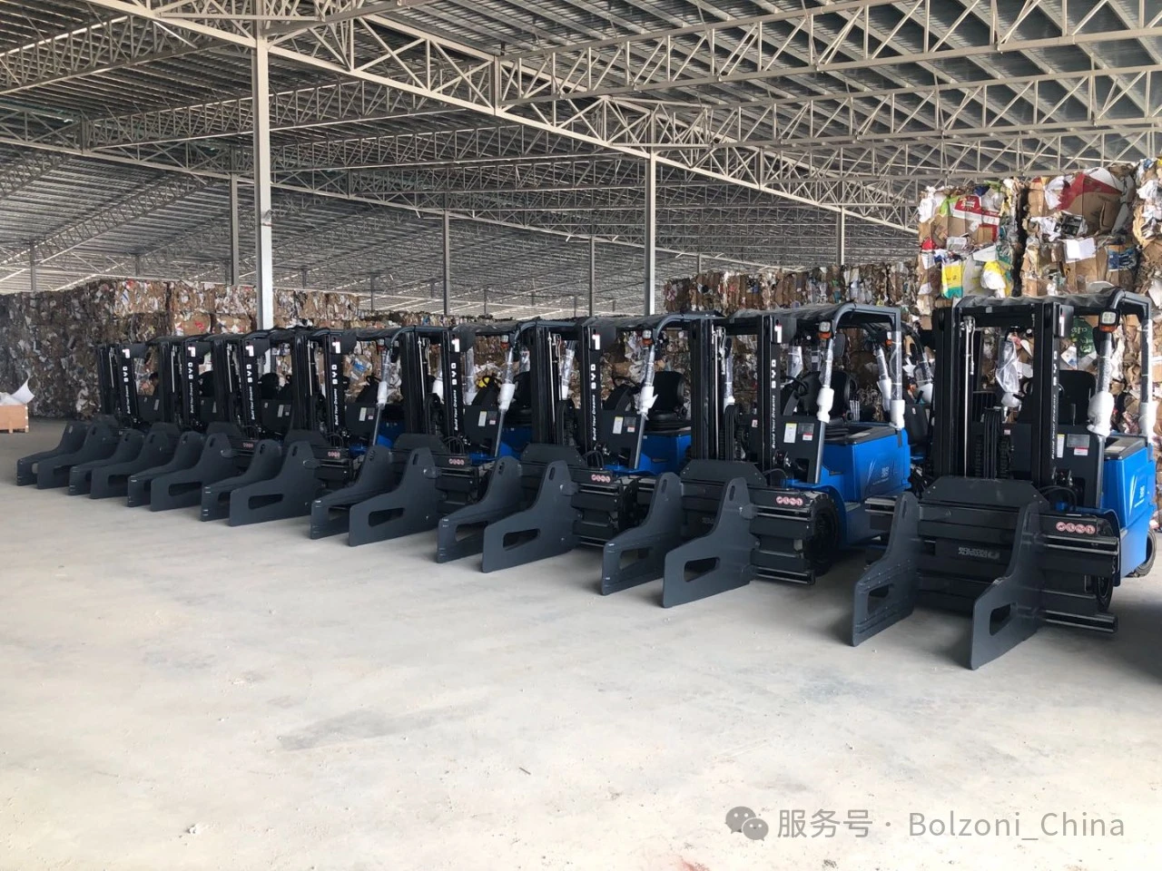 化废为宝：博索尼集团为回收行业定制专业搬运解决方案